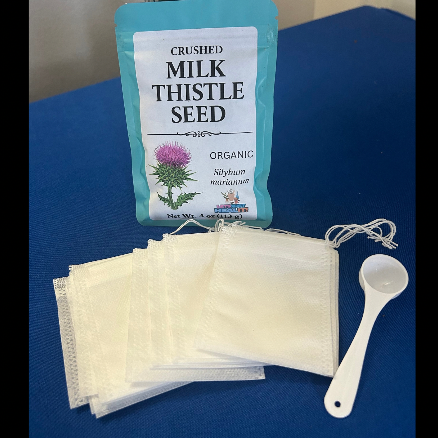 Crushed Milk Thistle Seeds