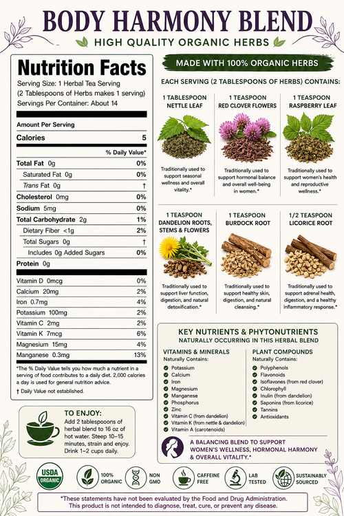Organic Body Harmony Tea